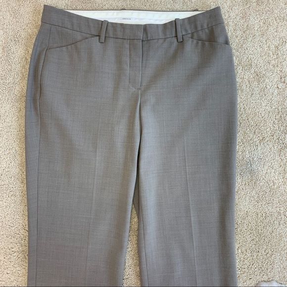 Theory Max C gray tailored Virgin wool pants size 6 - Picture 5 of 13